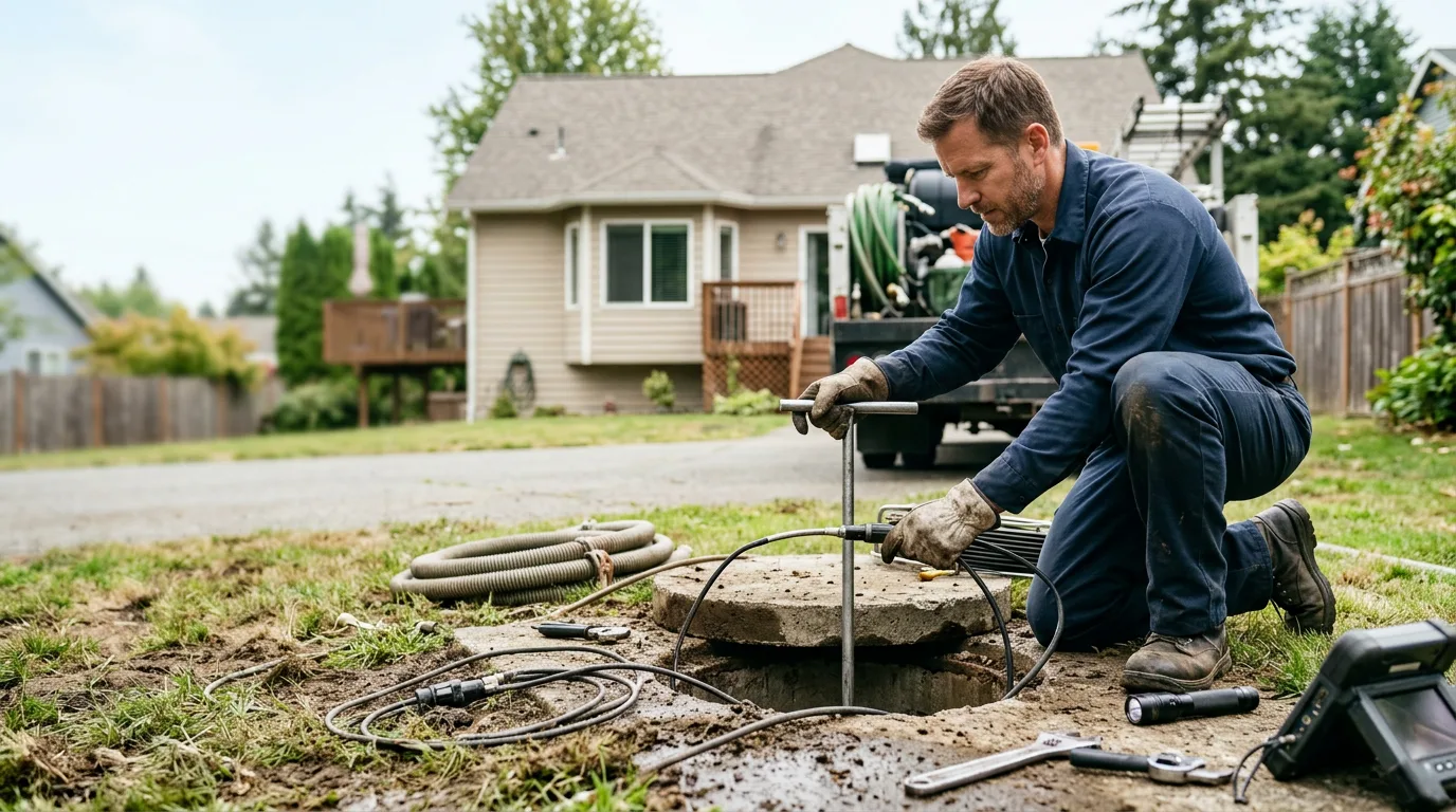Septic Tank Pumping in College Place, WA